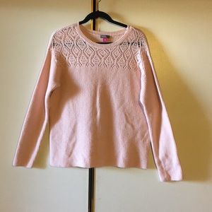 Vince Camuto  Pink Knit Sweater